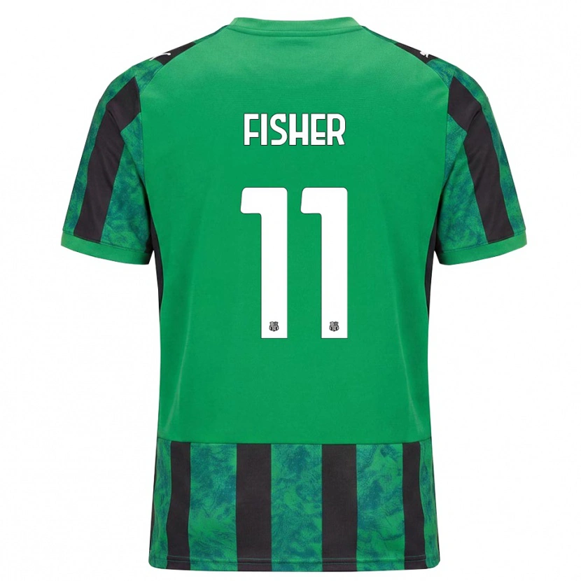 Danxen Niño Camiseta Samantha Tru Fisher Conde #11 Verde Negro Blanco 1ª Equipación 2026/27 La Camisa México