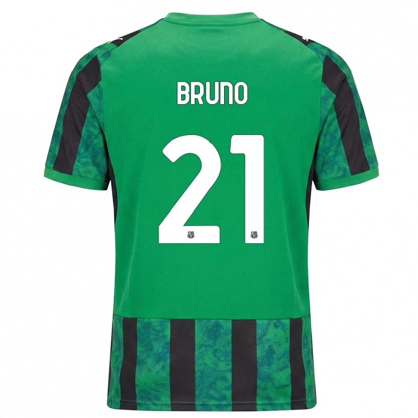Danxen Niño Camiseta Kevin Bruno #21 Verde Negro Blanco 1ª Equipación 2026/27 La Camisa México