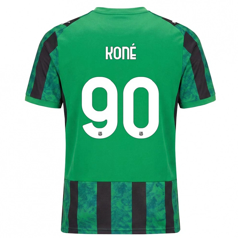Danxen Niño Camiseta Ismaël Koné #90 Verde Negro Blanco 1ª Equipación 2026/27 La Camisa México