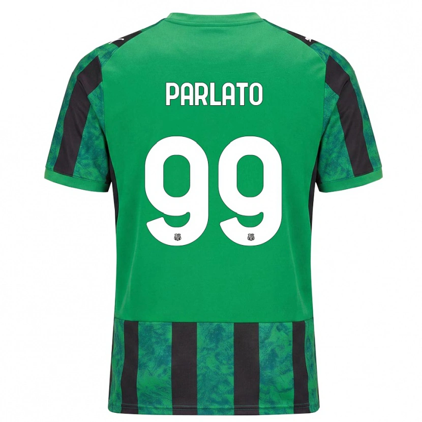 Danxen Niño Camiseta Claudio Parlato #99 Verde Negro Blanco 1ª Equipación 2026/27 La Camisa México