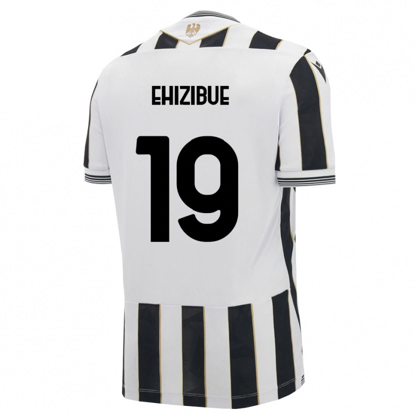Danxen Niño Camiseta Kingsley Ehizibue #19 Negro Blanco Rosa 1ª Equipación 2026/27 La Camisa México