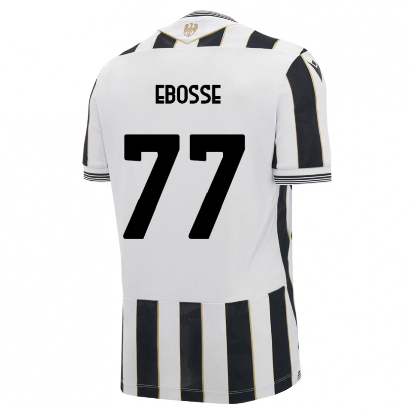 Danxen Niño Camiseta Enzo Ebosse #77 Negro Blanco Rosa 1ª Equipación 2026/27 La Camisa México