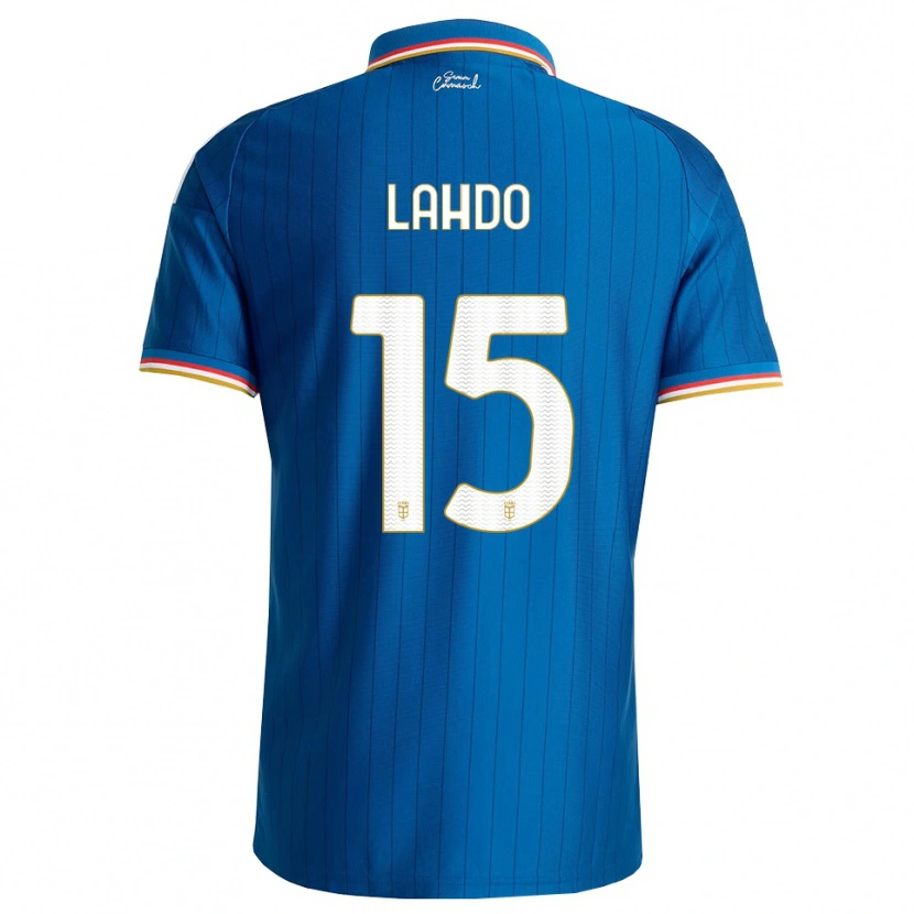 Danxen Niño Camiseta Adrian Lahdo #15 Azul Blanco Rojo 1ª Equipación 2026/27 La Camisa México