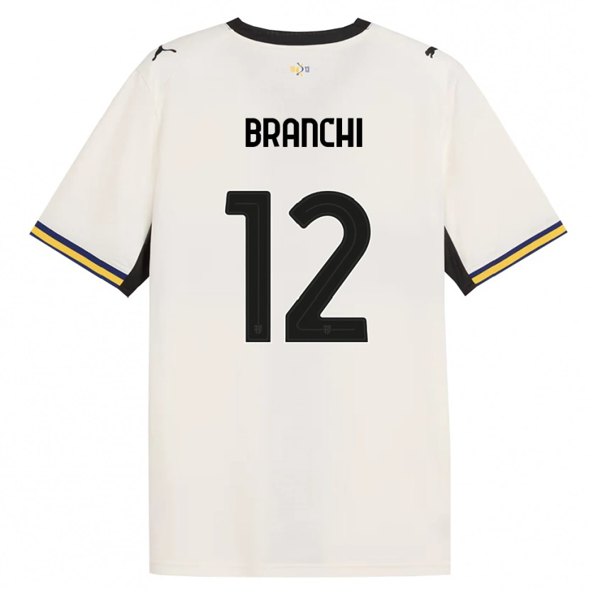 Danxen Niño Camiseta Ferruccio Branchi #12 Blanco Roto Negro Amarillo 1ª Equipación 2026/27 La Camisa México