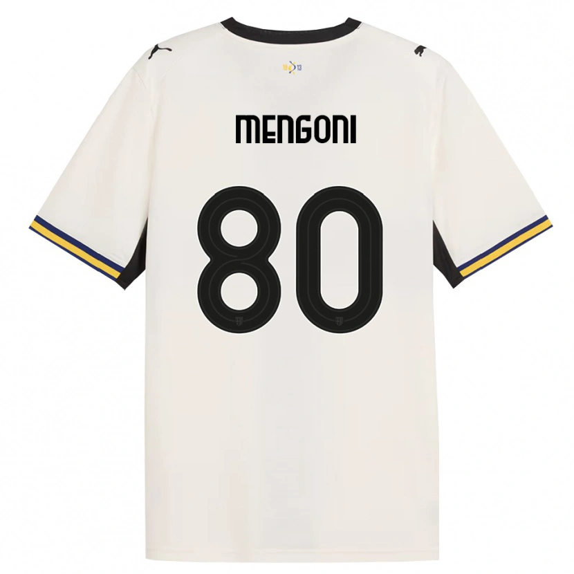 Danxen Niño Camiseta Filippo Mengoni #80 Blanco Roto Negro Amarillo 1ª Equipación 2026/27 La Camisa México