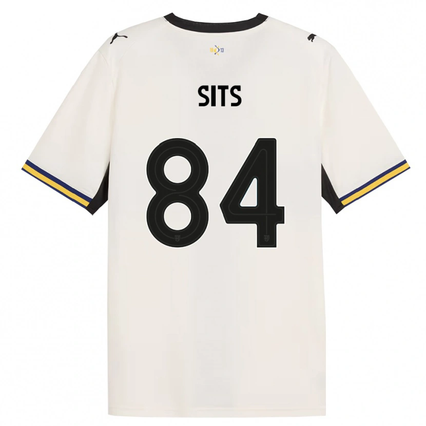 Danxen Niño Camiseta Dario Sits #84 Blanco Roto Negro Amarillo 1ª Equipación 2026/27 La Camisa México
