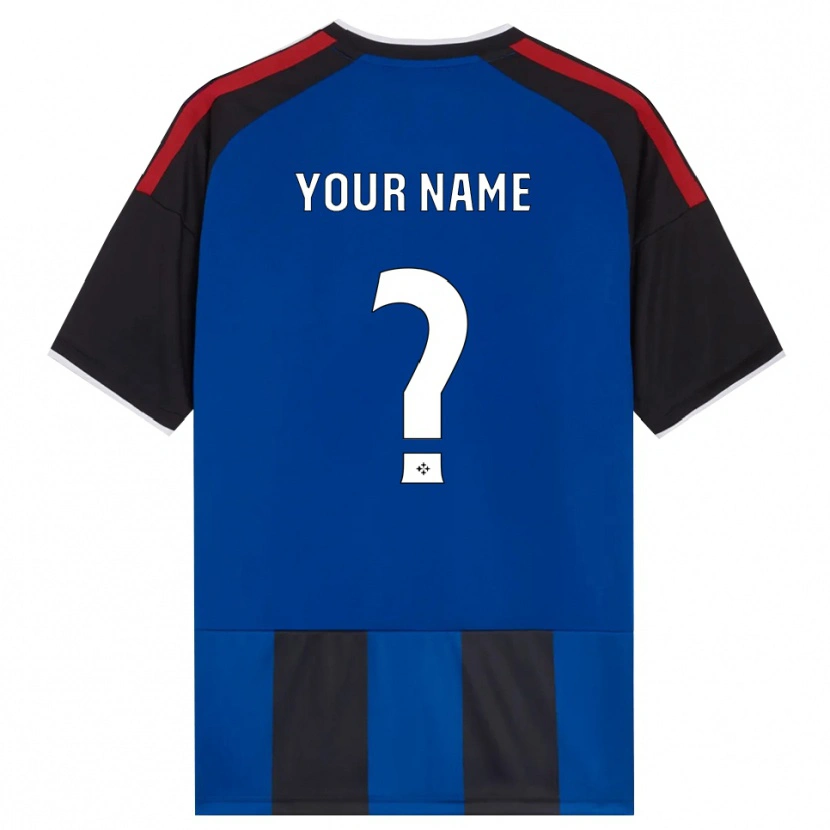 Danxen Niño Camiseta Su Nombre #0 Negro Rojo Blanco Azul 1ª Equipación 2026/27 La Camisa México