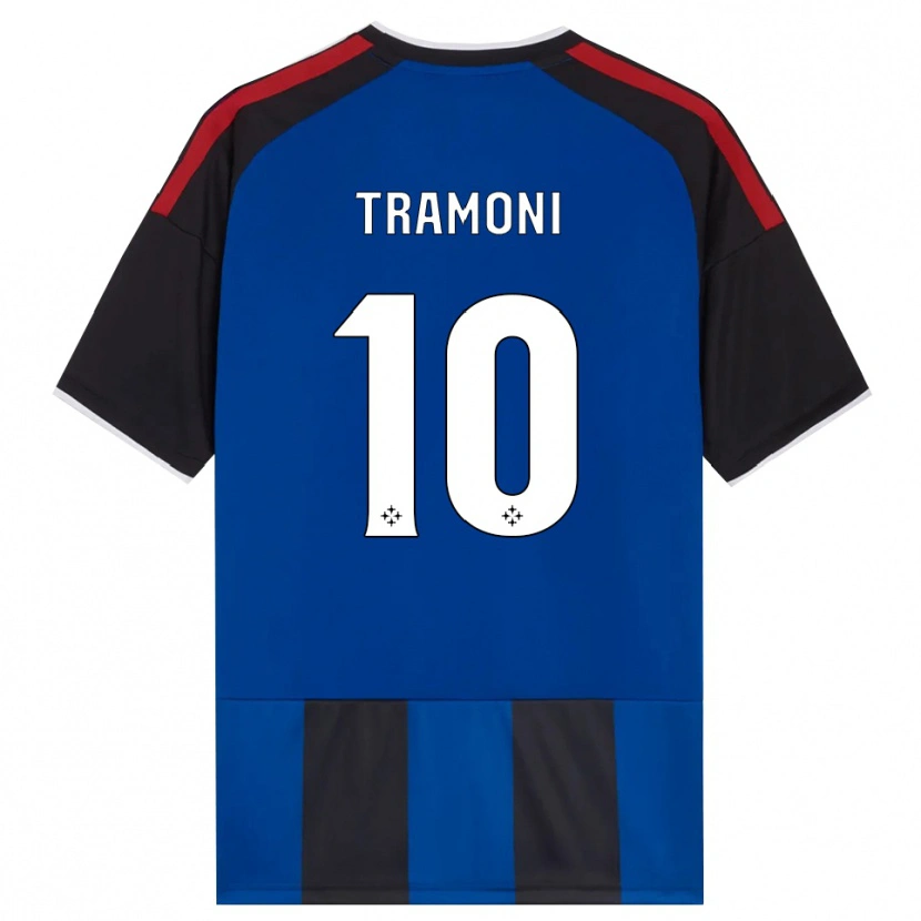 Danxen Niño Camiseta Matteo Tramoni #10 Negro Rojo Blanco Azul 1ª Equipación 2026/27 La Camisa México