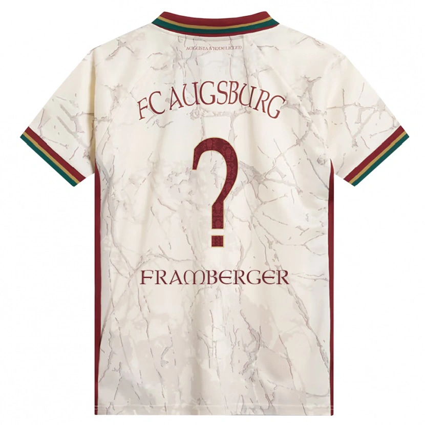 Danxen Niño Camiseta Raphael Framberger #0 Verde Arroz Blanco Burdeos 1ª Equipación 2026/27 La Camisa México