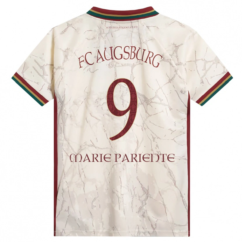 Danxen Niño Camiseta Sophia Marie Pariente #9 Verde Arroz Blanco Burdeos 1ª Equipación 2026/27 La Camisa México