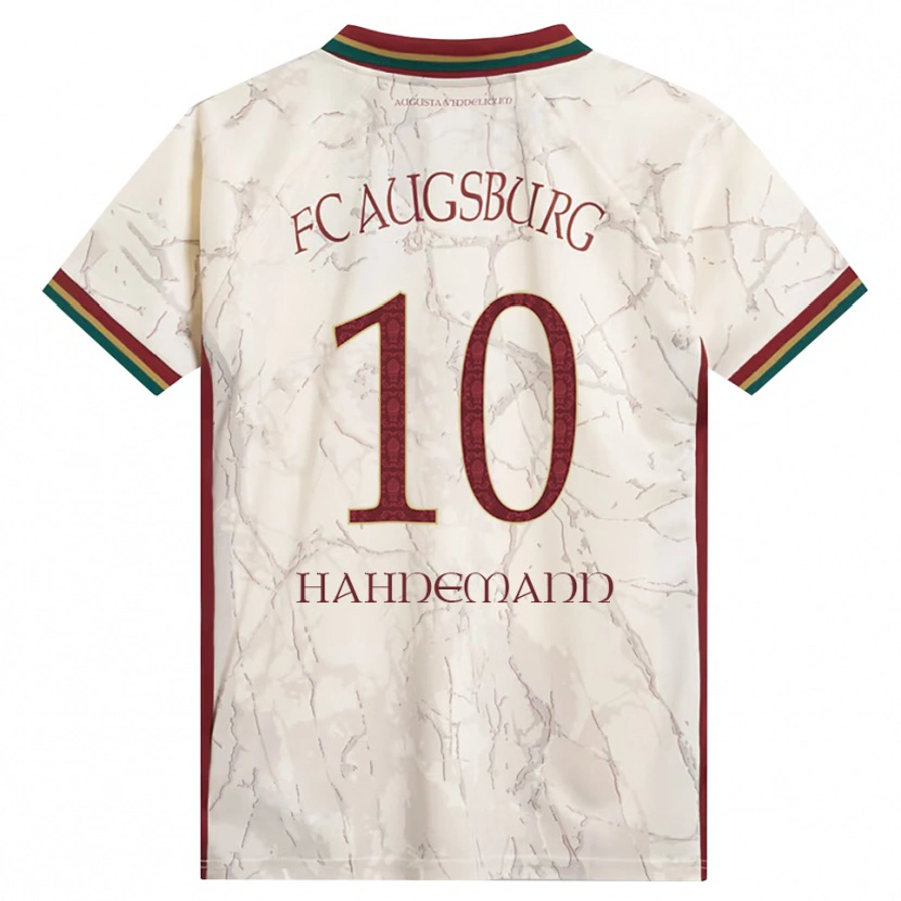 Danxen Niño Camiseta Jamy Hahnemann #10 Verde Arroz Blanco Burdeos 1ª Equipación 2026/27 La Camisa México