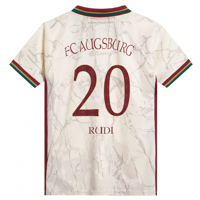 Danxen Niño Camiseta Rafael Rudi #20 Verde Arroz Blanco Burdeos 1ª Equipación 2026/27 La Camisa México