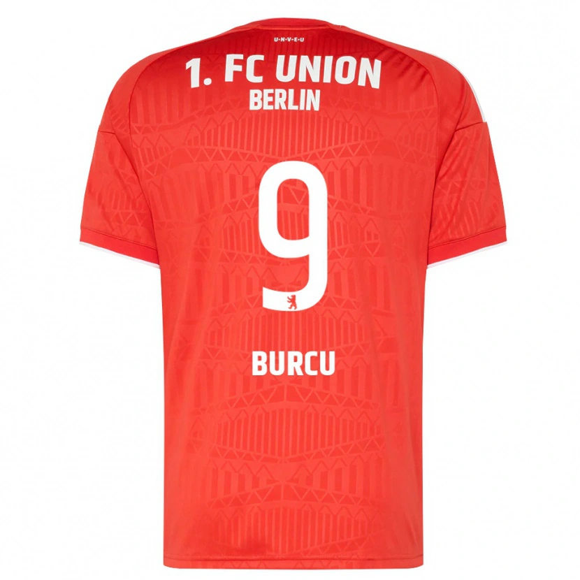 Danxen Niño Camiseta Livan Burcu #9 Rojo Blanco 1ª Equipación 2026/27 La Camisa México