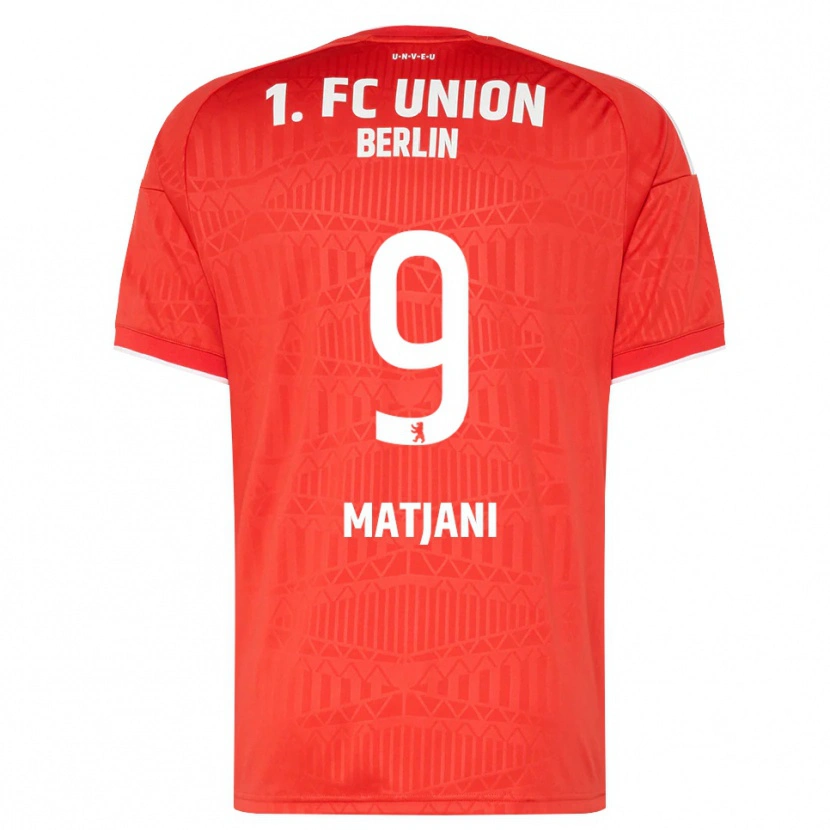 Danxen Niño Camiseta Francesco Matjani #9 Rojo Blanco 1ª Equipación 2026/27 La Camisa México