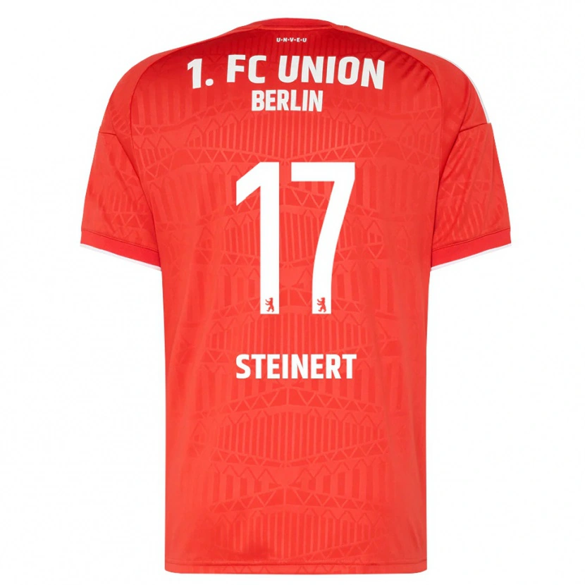 Danxen Niño Camiseta Judith Steinert #17 Rojo Blanco 1ª Equipación 2026/27 La Camisa México