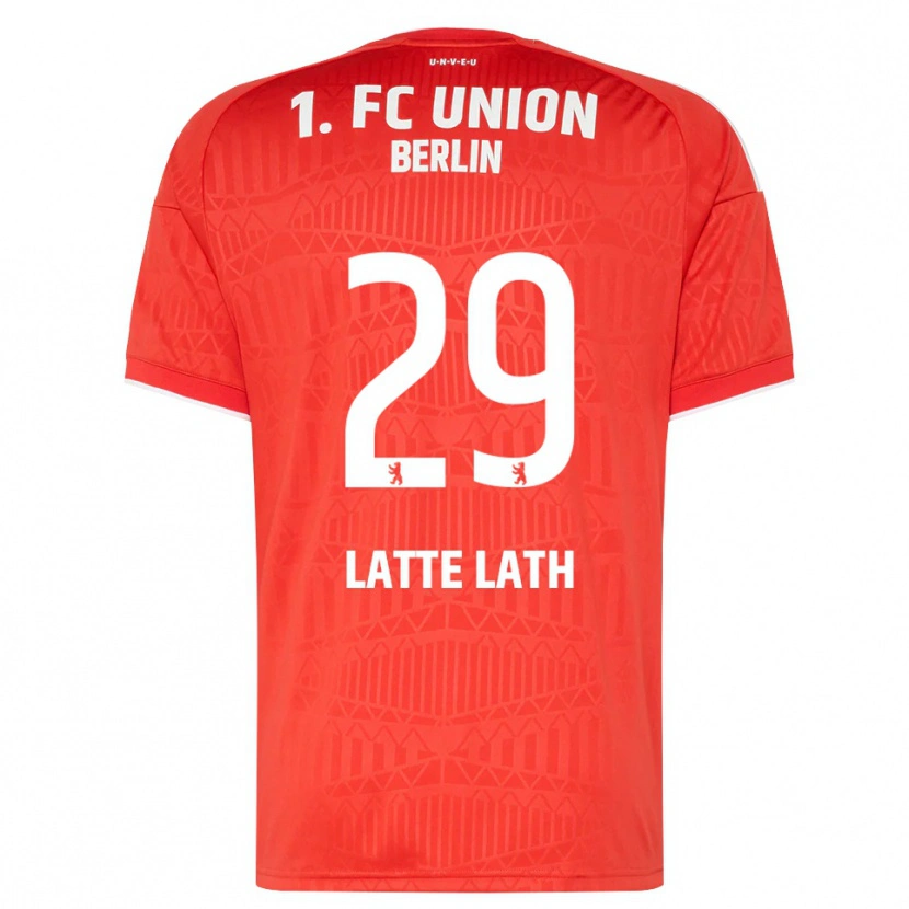 Danxen Niño Camiseta Emmanuel Latte Lath #29 Rojo Blanco 1ª Equipación 2026/27 La Camisa México