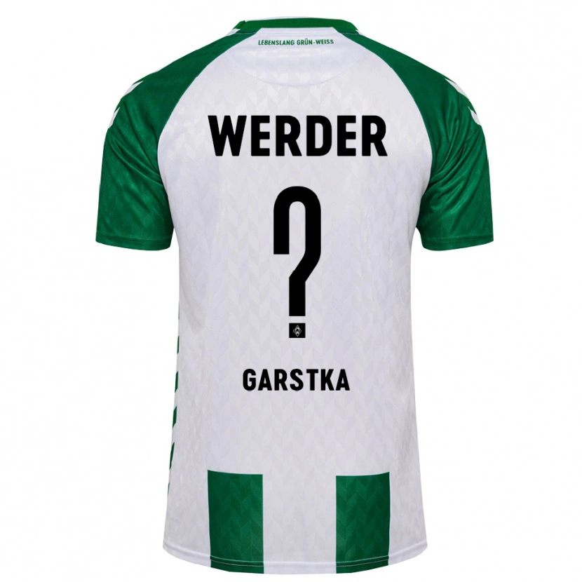 Danxen Niño Camiseta Maximilian Garstka #0 Verde Blanco 1ª Equipación 2026/27 La Camisa México