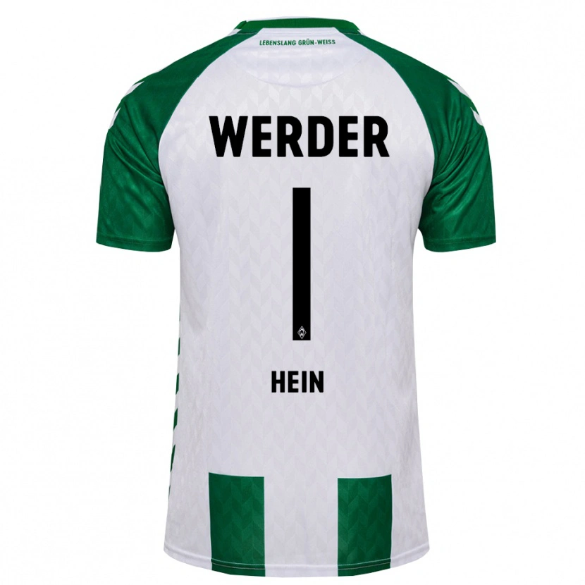 Danxen Niño Camiseta Karl Hein #1 Verde Blanco 1ª Equipación 2026/27 La Camisa México
