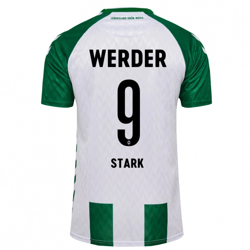 Danxen Niño Camiseta Christian Stark #9 Verde Blanco 1ª Equipación 2026/27 La Camisa México