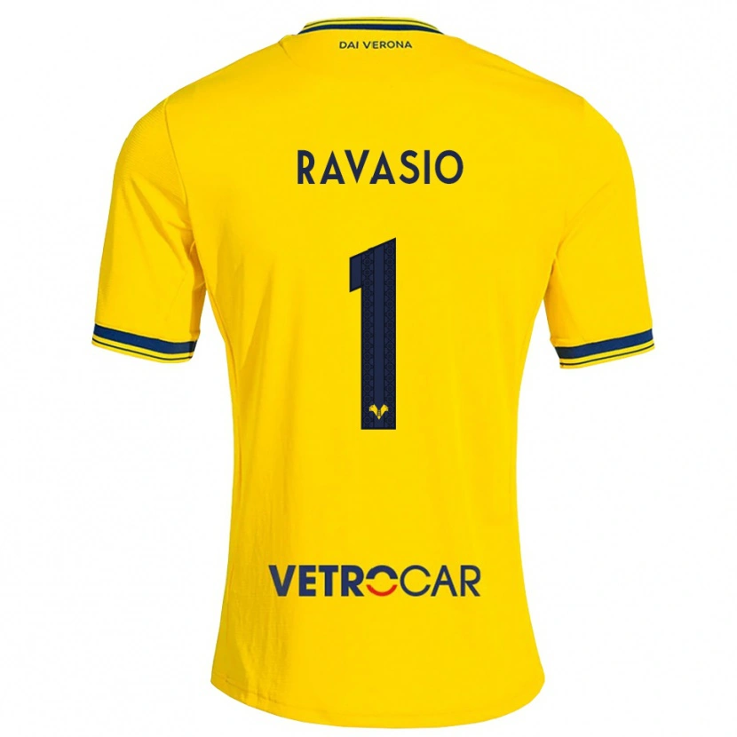Danxen Niño Camiseta Manuel Ravasio #1 Amarillo Rojo 2ª Equipación 2026/27 La Camisa México