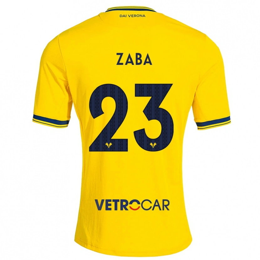 Danxen Niño Camiseta Nelson Zaba #23 Amarillo Rojo 2ª Equipación 2026/27 La Camisa México