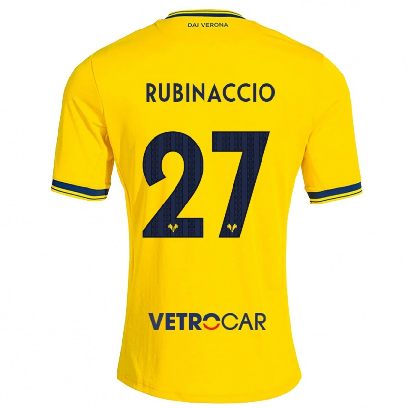 Danxen Niño Camiseta Nikol Rubinaccio #27 Amarillo Rojo 2ª Equipación 2026/27 La Camisa México