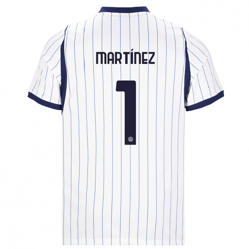 Danxen Niño Camiseta Josep Martínez #1 Blanco Azul Marino 2ª Equipación 2026/27 La Camisa México