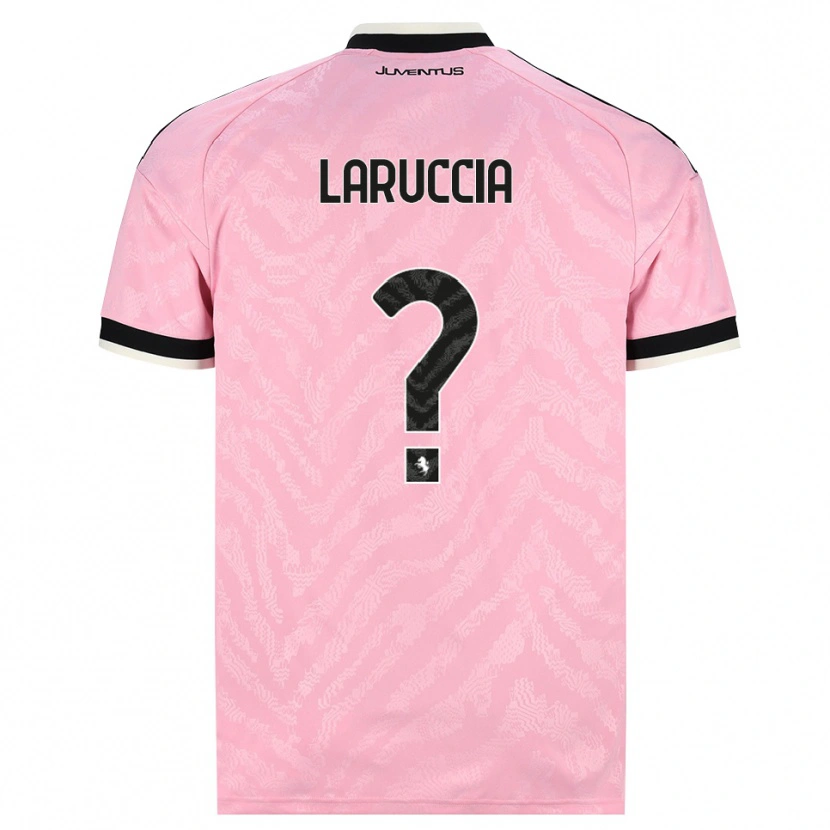 Danxen Niño Camiseta Christian Laruccia #0 Rosa Negro 2ª Equipación 2026/27 La Camisa México