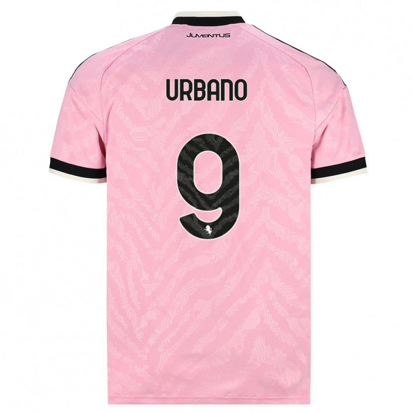 Danxen Niño Camiseta Giacomo Urbano #9 Rosa Negro 2ª Equipación 2026/27 La Camisa México