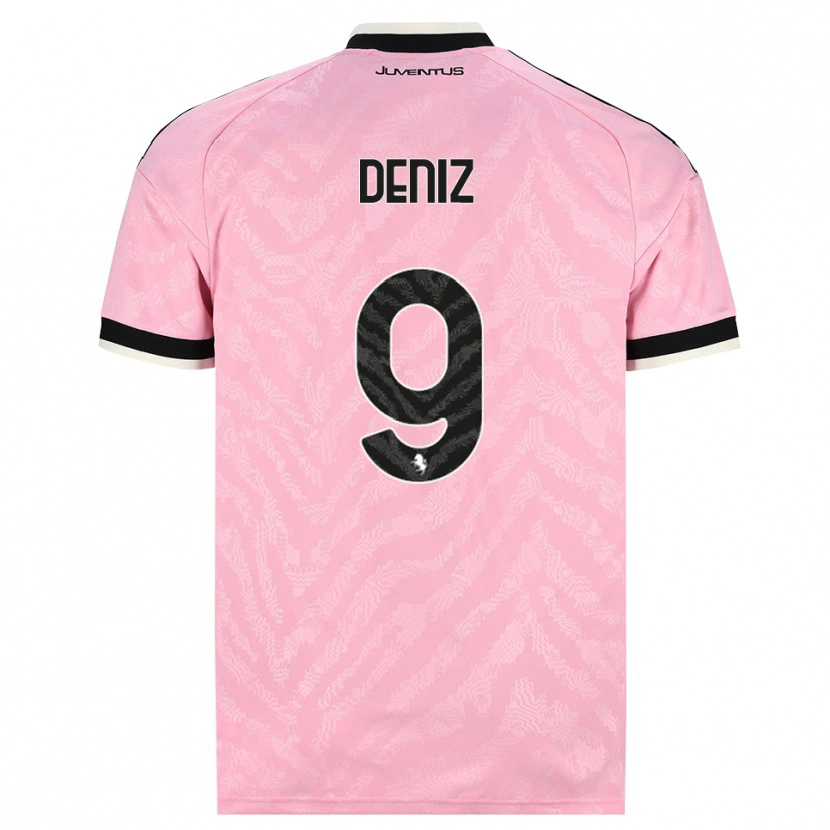 Danxen Niño Camiseta Esad Deniz #9 Rosa Negro 2ª Equipación 2026/27 La Camisa México