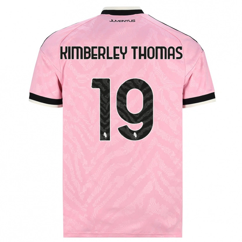 Danxen Niño Camiseta Lindsey Kimberley Thomas #19 Rosa Negro 2ª Equipación 2026/27 La Camisa México