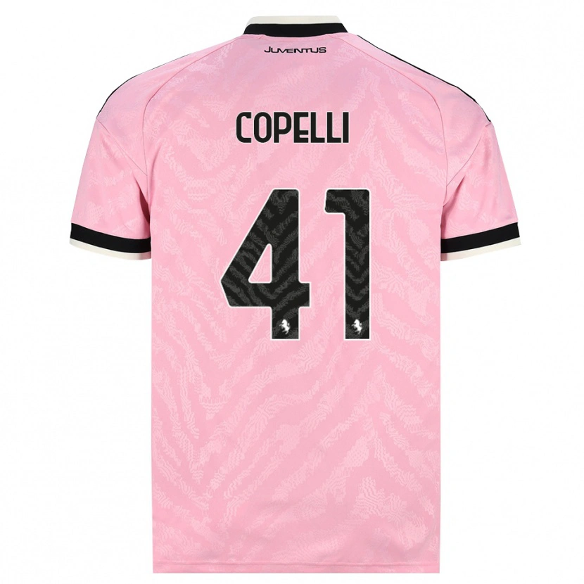 Danxen Niño Camiseta Anna Copelli #41 Rosa Negro 2ª Equipación 2026/27 La Camisa México