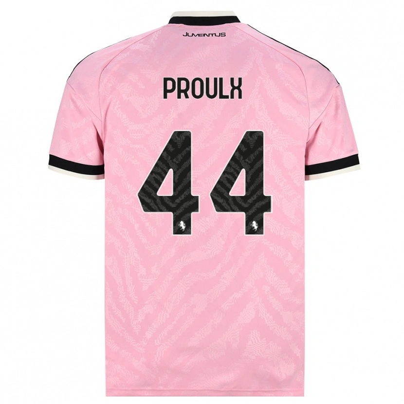 Danxen Niño Camiseta Lysianne Proulx #44 Rosa Negro 2ª Equipación 2026/27 La Camisa México