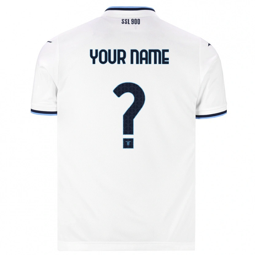 Danxen Niño Camiseta Su Nombre #0 Blanco Azul Marino 2ª Equipación 2026/27 La Camisa México