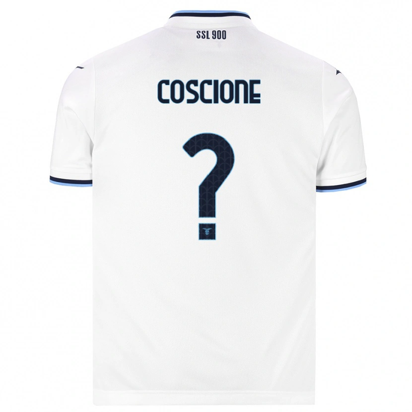 Danxen Niño Camiseta Guido Coscione #0 Blanco Azul Marino 2ª Equipación 2026/27 La Camisa México