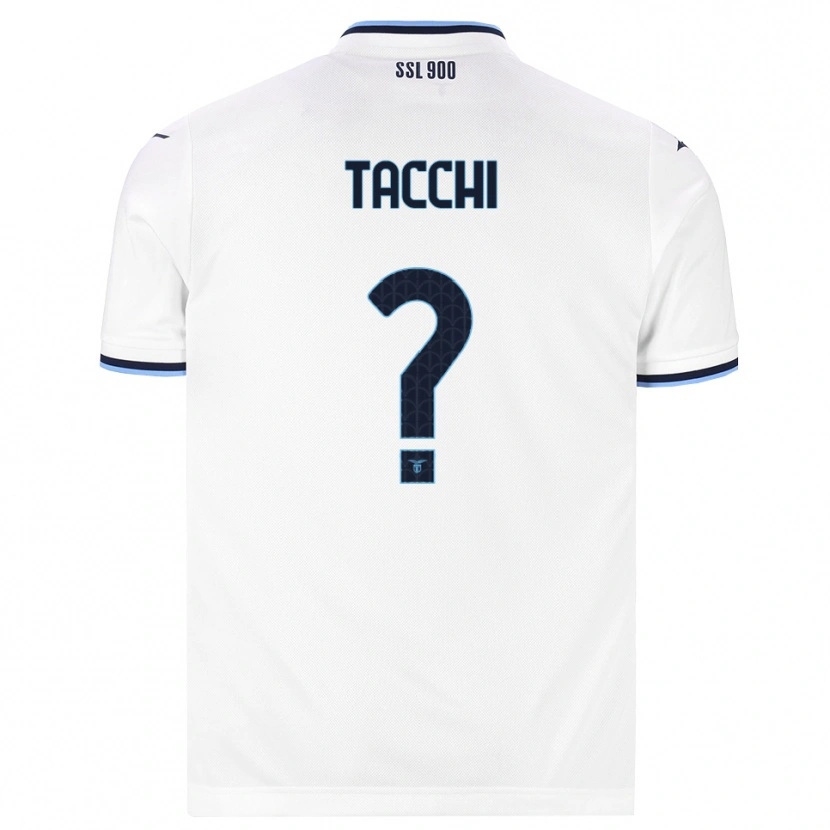 Danxen Niño Camiseta Andrea Tacchi #0 Blanco Azul Marino 2ª Equipación 2026/27 La Camisa México