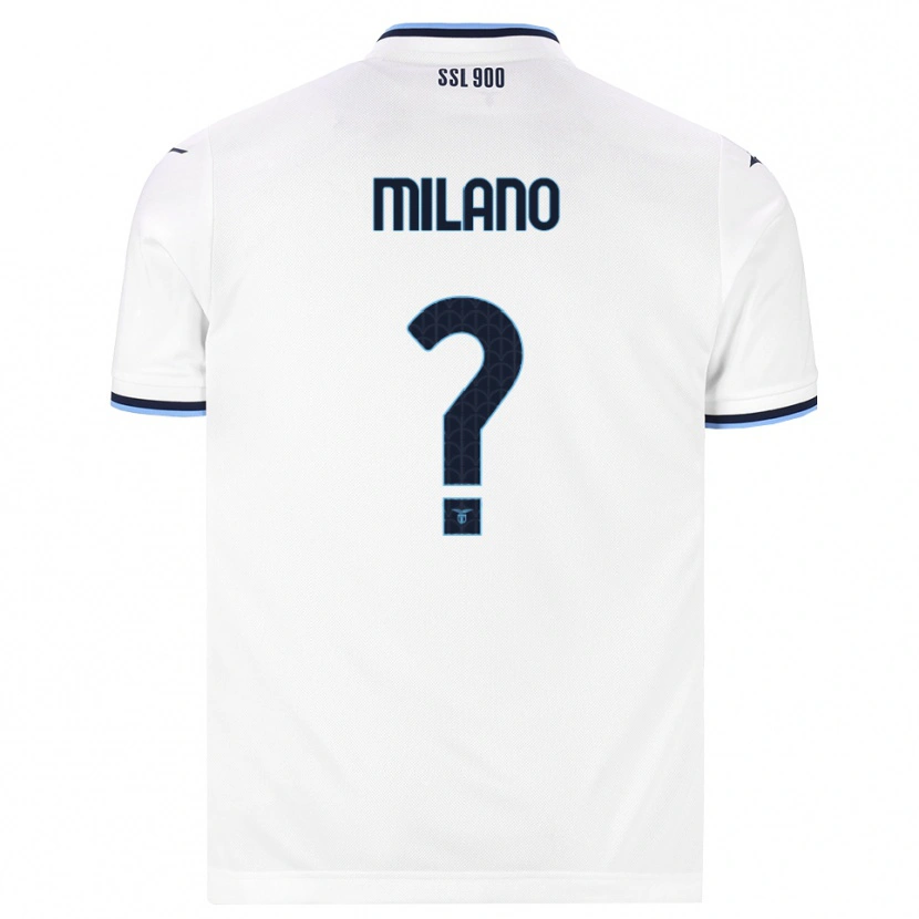 Danxen Niño Camiseta Alessandro Milano #0 Blanco Azul Marino 2ª Equipación 2026/27 La Camisa México