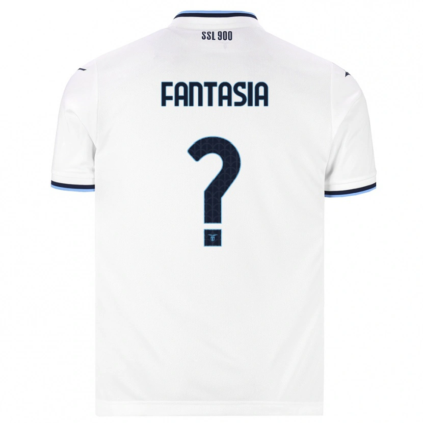 Danxen Niño Camiseta Luca Fantasia #0 Blanco Azul Marino 2ª Equipación 2026/27 La Camisa México