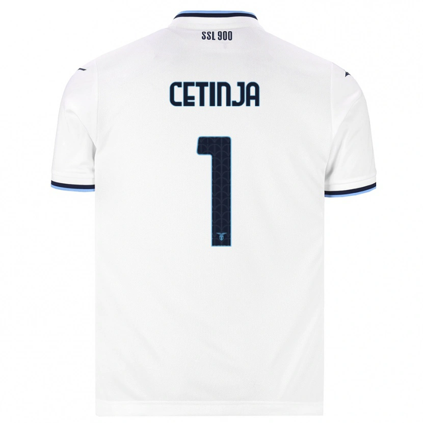 Danxen Niño Camiseta Sara Cetinja #1 Blanco Azul Marino 2ª Equipación 2026/27 La Camisa México