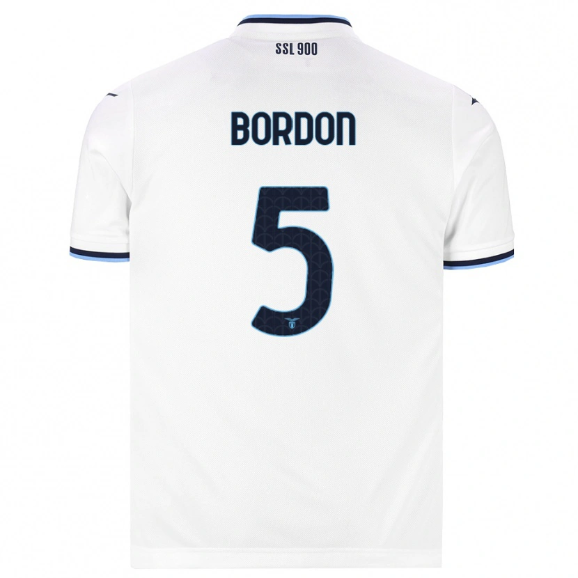 Danxen Niño Camiseta Ricardo Bordon #5 Blanco Azul Marino 2ª Equipación 2026/27 La Camisa México
