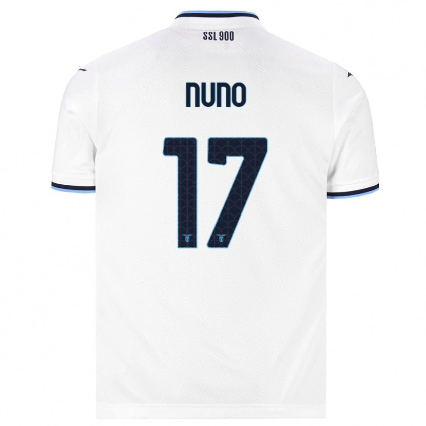 Danxen Niño Camiseta Nuno Tavares #17 Blanco Azul Marino 2ª Equipación 2026/27 La Camisa México
