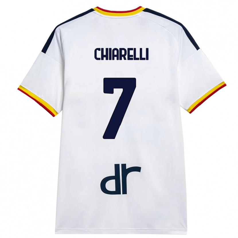 Danxen Niño Camiseta Donato Chiarelli #7 Blanco Amarillo Rojo 2ª Equipación 2026/27 La Camisa México