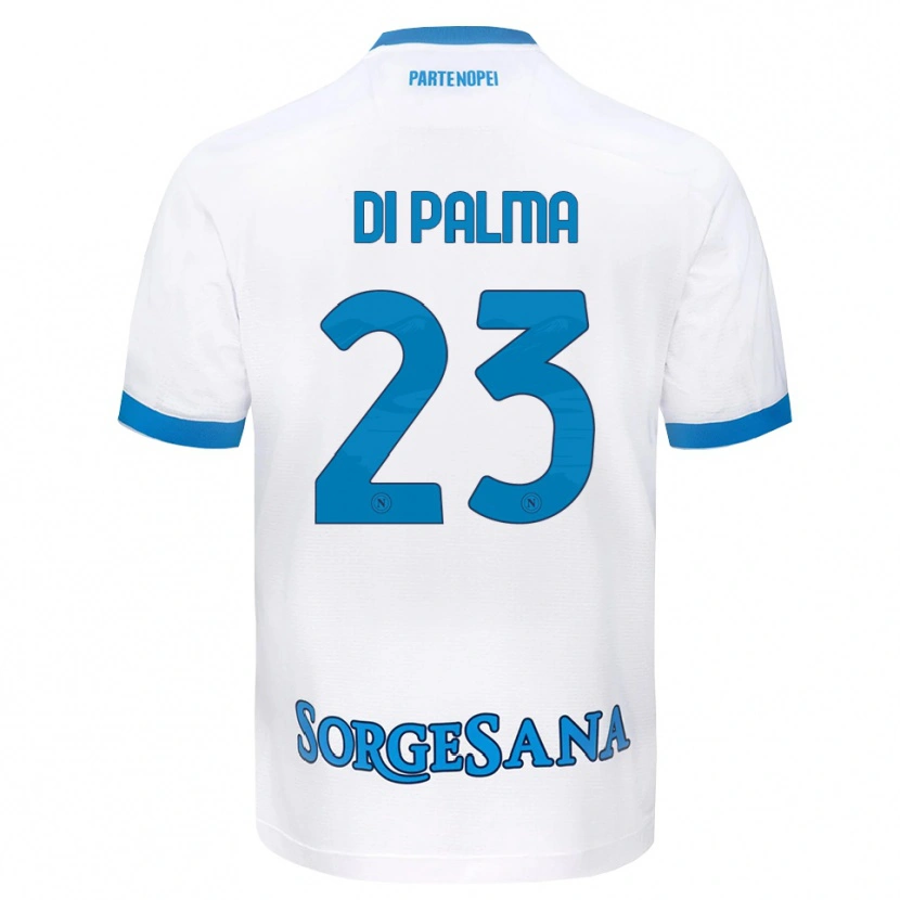 Danxen Niño Camiseta Manuel Di Palma #23 Blanco Azul Cielo 2ª Equipación 2026/27 La Camisa México