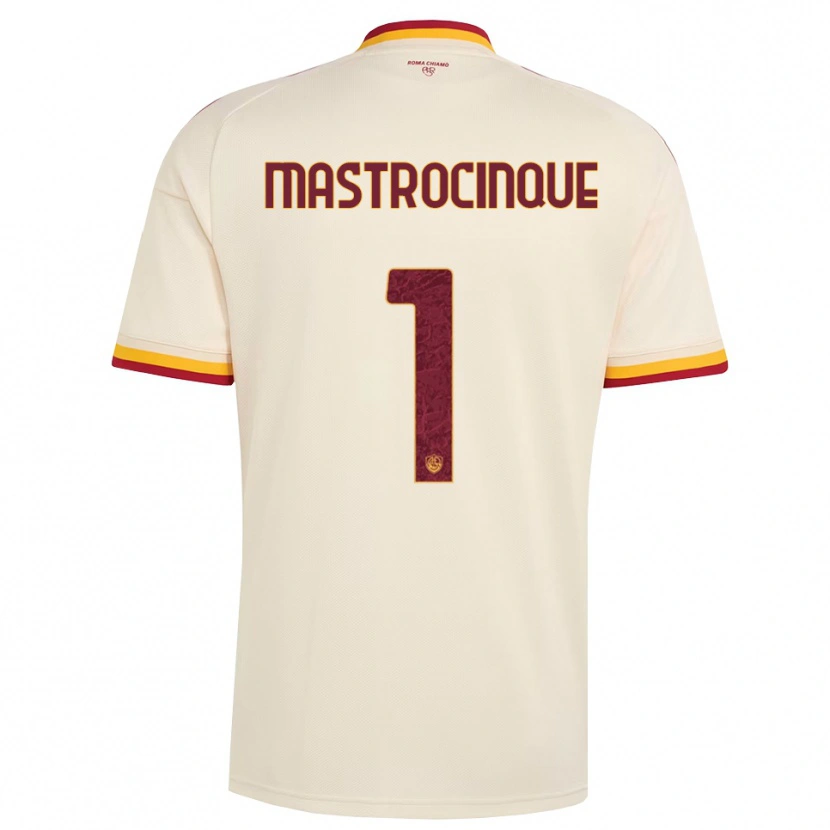 Danxen Niño Camiseta Luca Mastrocinque #1 Champán Rojo Amarillo 2ª Equipación 2026/27 La Camisa México