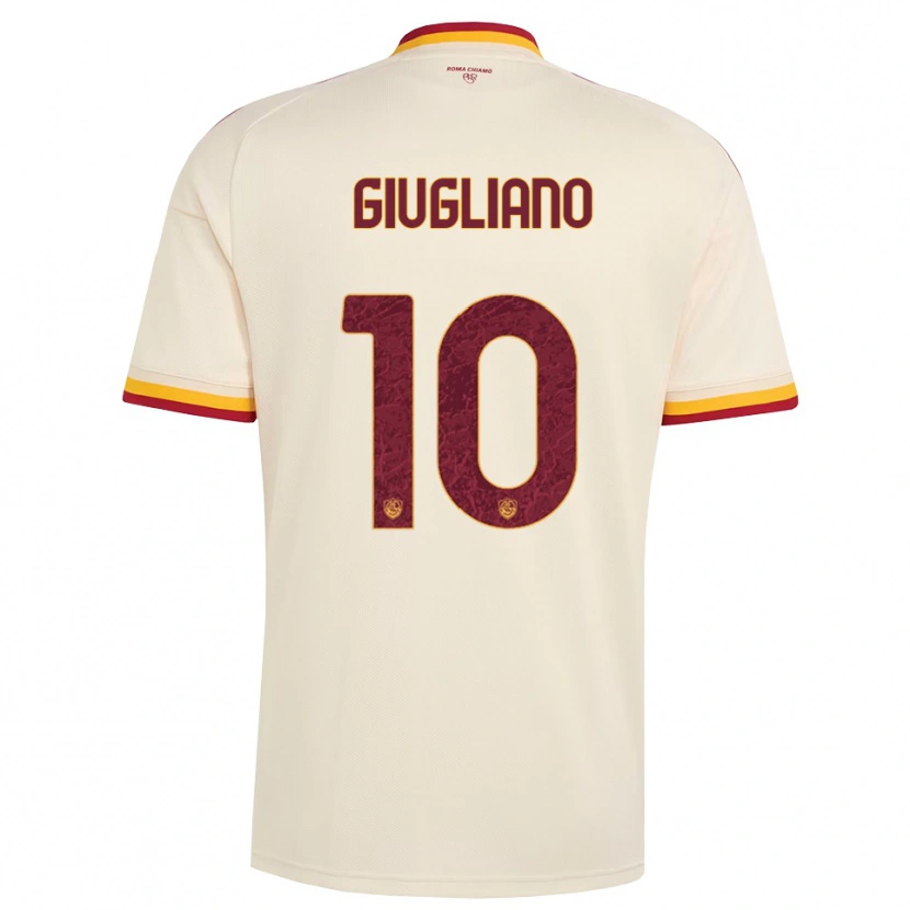 Danxen Niño Camiseta Manuela Giugliano #10 Champán Rojo Amarillo 2ª Equipación 2026/27 La Camisa México