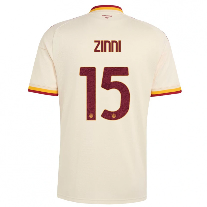Danxen Niño Camiseta Raul Zinni #15 Champán Rojo Amarillo 2ª Equipación 2026/27 La Camisa México