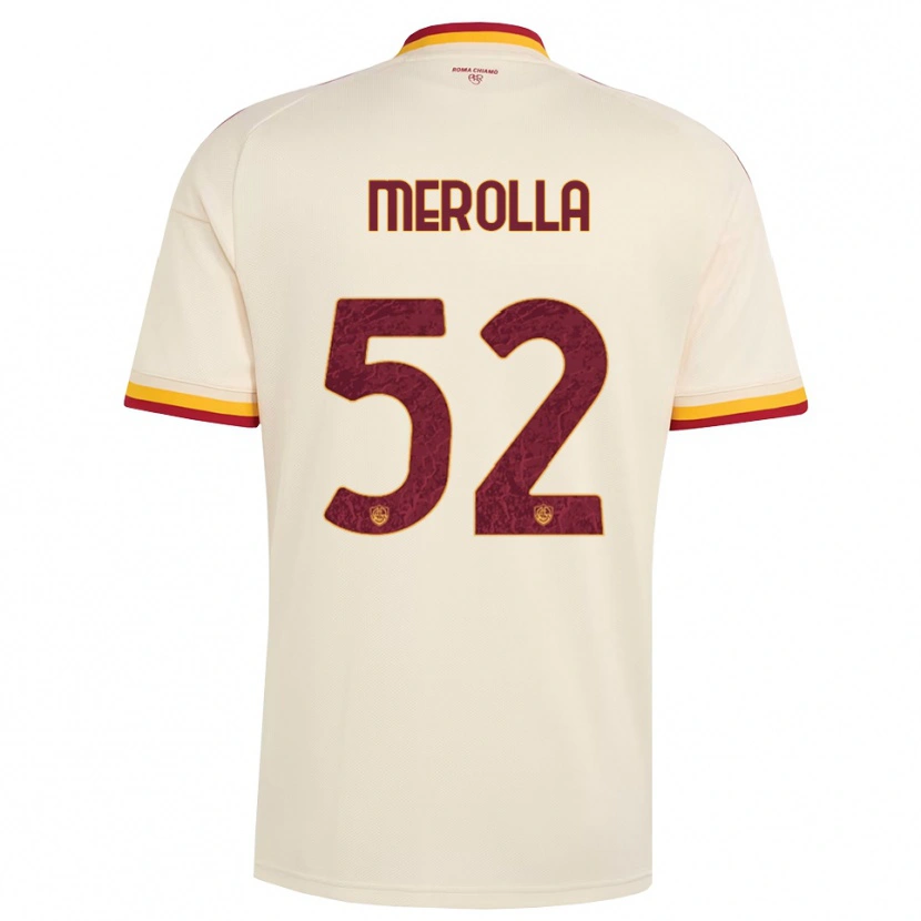 Danxen Niño Camiseta Liliana Merolla #52 Champán Rojo Amarillo 2ª Equipación 2026/27 La Camisa México