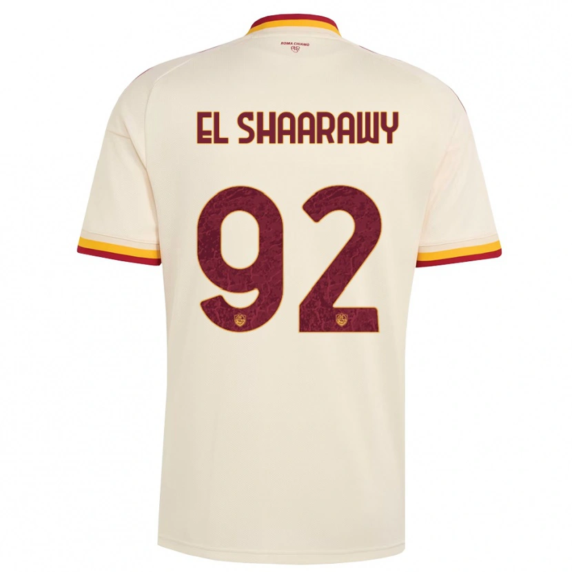Danxen Niño Camiseta Stephan El Shaarawy #92 Champán Rojo Amarillo 2ª Equipación 2026/27 La Camisa México