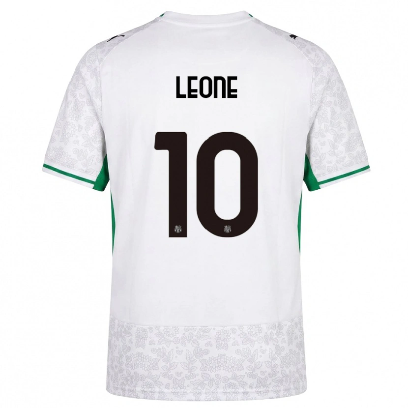 Danxen Niño Camiseta Kevin Leone #10 Blanco Negro Verde 2ª Equipación 2026/27 La Camisa México