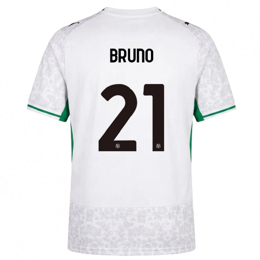 Danxen Niño Camiseta Kevin Bruno #21 Blanco Negro Verde 2ª Equipación 2026/27 La Camisa México